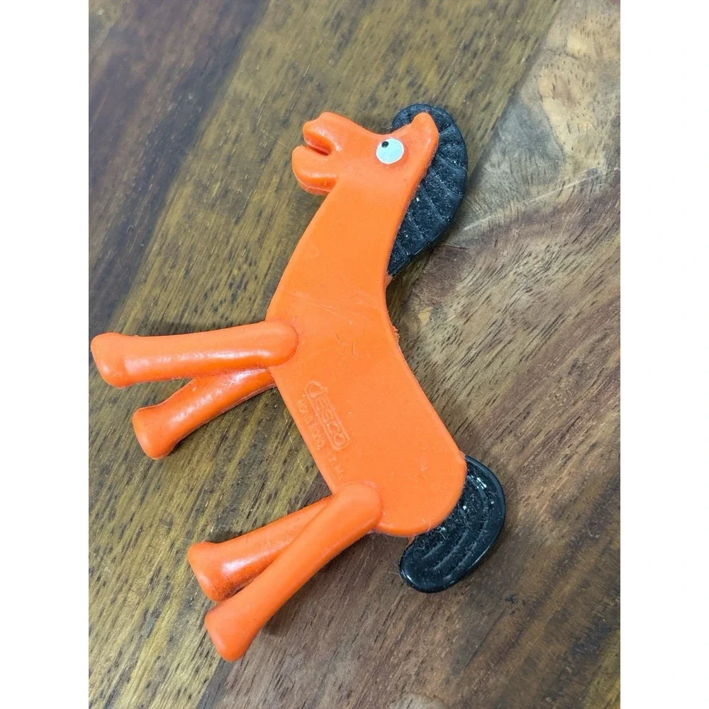 Gumby & Pokey‎ Prema Figure Bendy Figurine Bendable Rubber Jesco